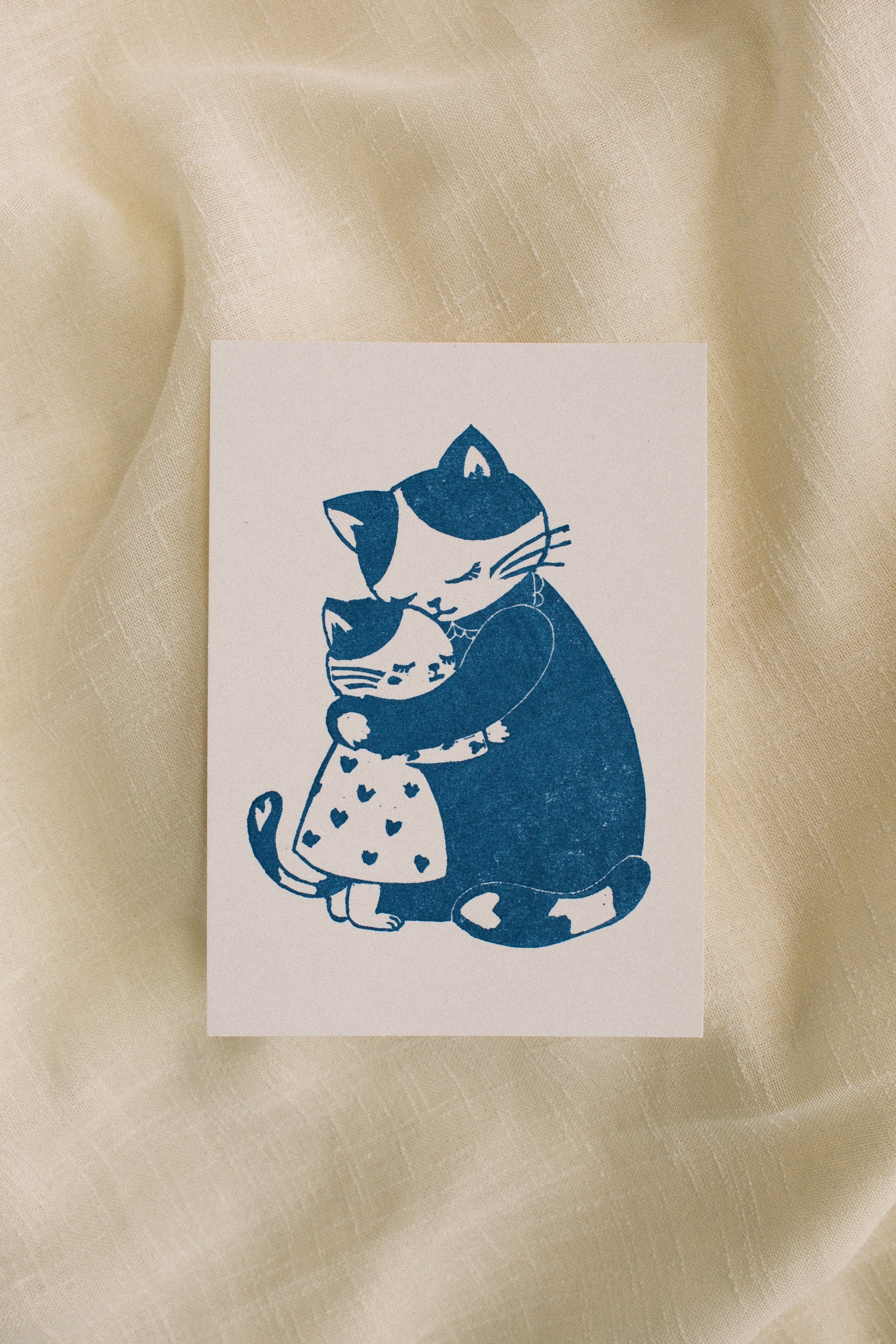 Cat + Kitty Card