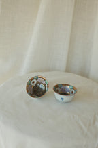 Kutani Kotobuki Sake Cups (Set of 2)