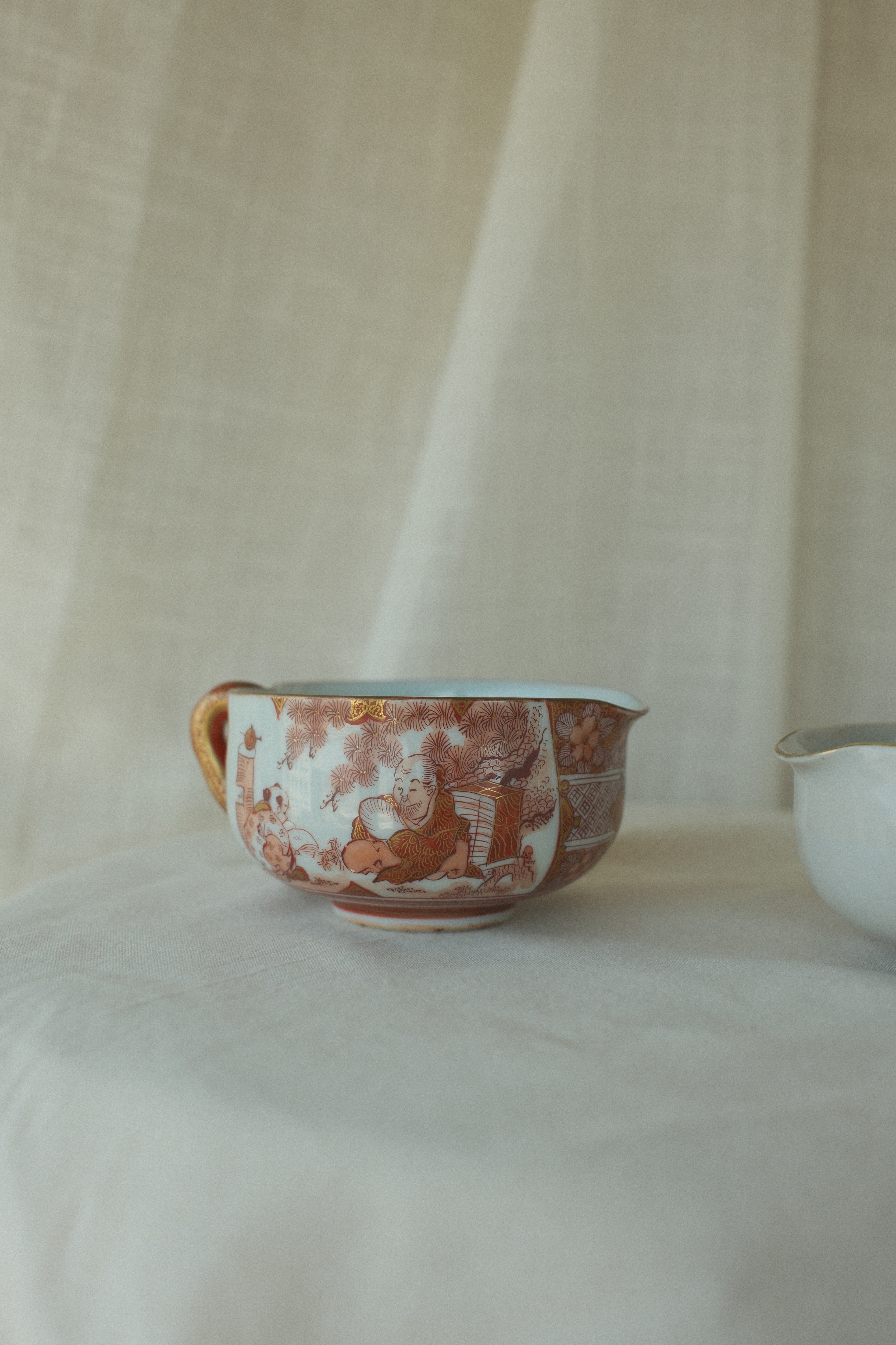 Kutani Tea Bowls (Set of 2)