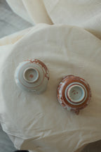 Kutani Tea Bowls (Set of 2)