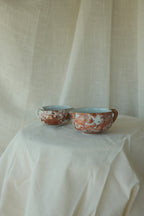 Kutani Tea Bowls (Set of 2)
