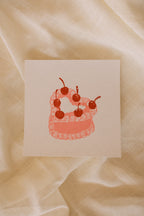 Heart Cake Card (Multiple Sizes)